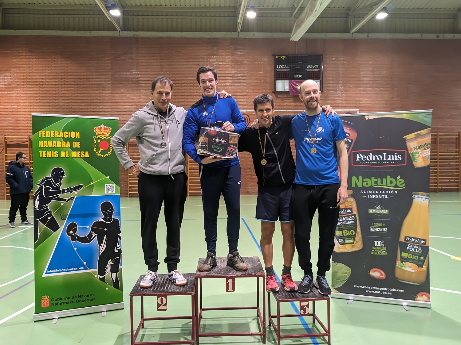 Nuevo éxito del Día del Tenis de Mesa en Lodosa